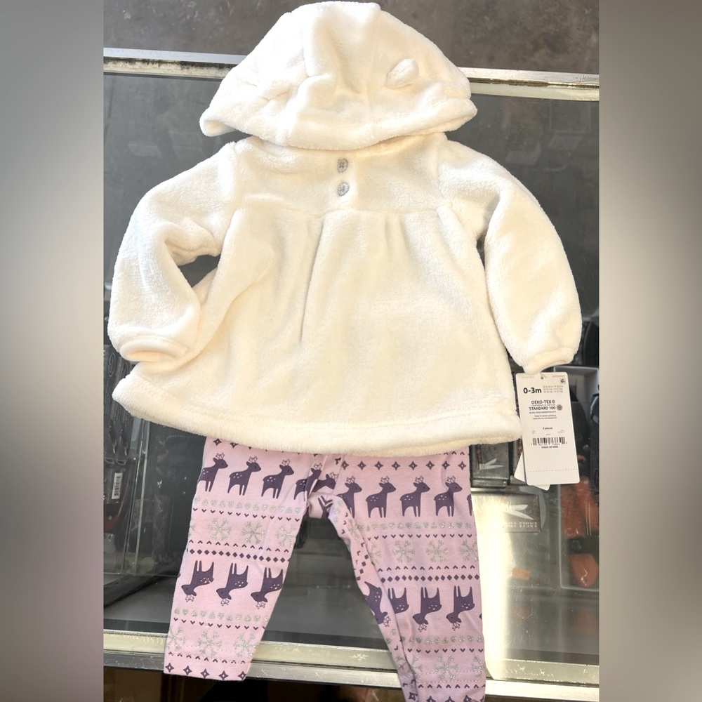 2 piece baby girls outfit